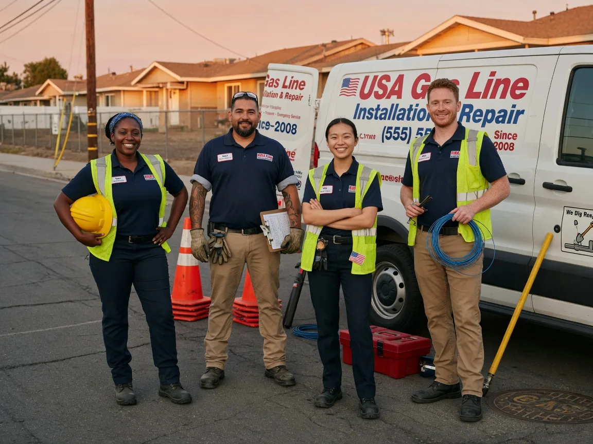 Gas Line Installation company in Tuckerman, AR